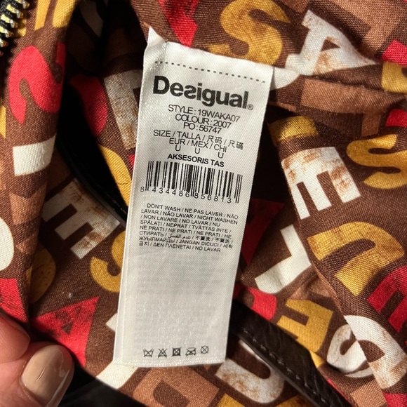 Desigual Logomania Mandala Backpack - Picture 15 of 15